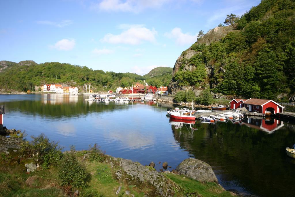 Hotel Bjornevag Ferie Farsund Exterior foto