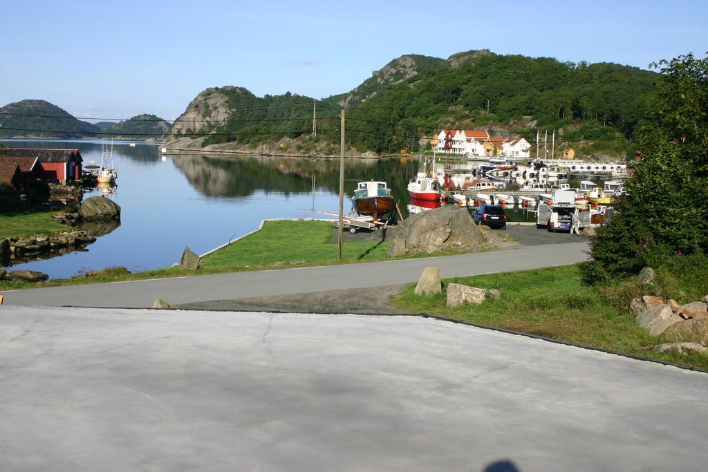Hotel Bjornevag Ferie Farsund Exterior foto