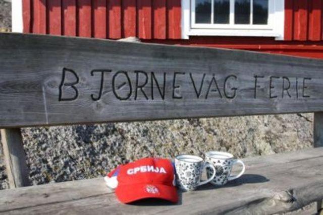 Hotel Bjornevag Ferie Farsund Exterior foto